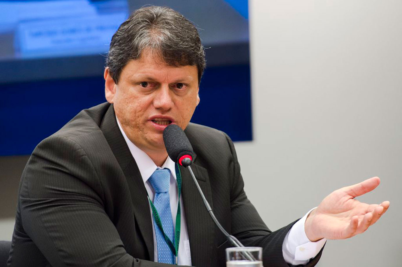 Ministro da Infraestrutura do governo Bolsonaro, Tarcísio Gomes de Freitas (Marcelo Camargo/Agência Brasil)