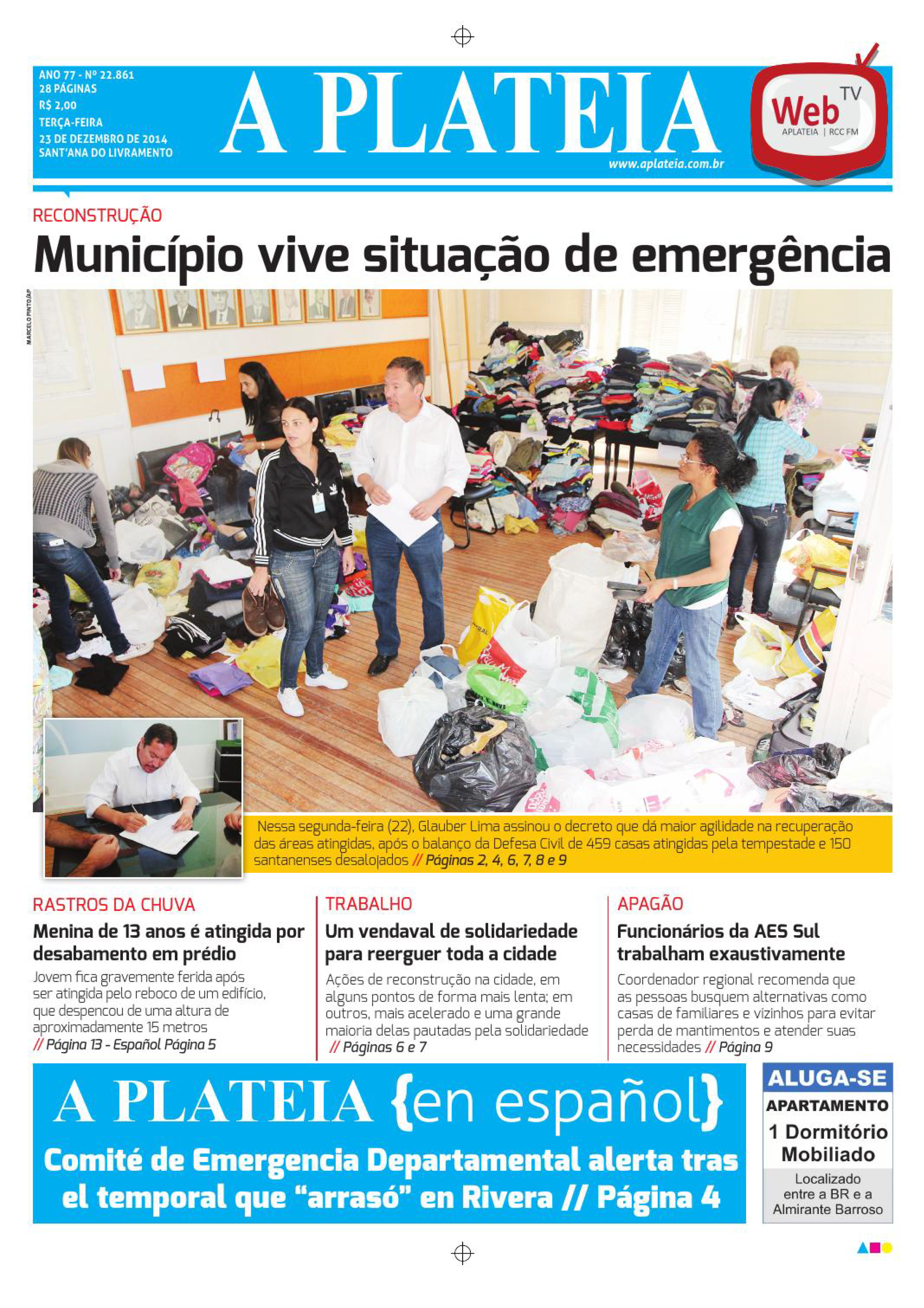 20140809 by Jornal A Plateia Livramento - Issuu