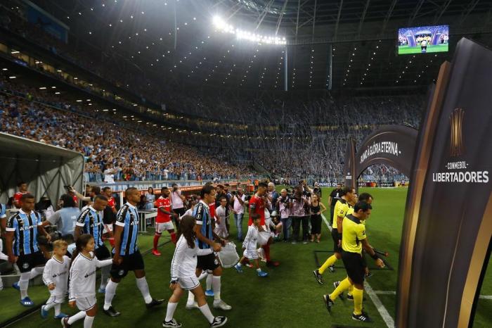 Gre-Nal foi o último jogo antes da paralisação da Libertadores Mateus Bruxel / Agencia RBS