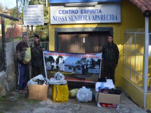 Campanha do agasalho 2022 7º RC Mec