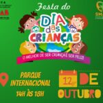 [09:45, 10/10/2022] +55 55 8453-8454: Bom Dia Débora! Gostaria se possível que vocês pudessem compartilhar essa informação sobre o evento alusivo ao Dia da Criança. Para que assim possamos atingir um maior número de Crianças do nosso município. A OAB subseção de Livramento por meio da CCA-Comissão da Criança e do Adolescente, comissão está coordenada pela advogada Daniele Pereira, irá realizar no dia 12/10/2022 das 14h às 18h no Parque Internacional evento alusivo ao Dia da Crianças em parceira com a Secretaria de Assistência Social e Prefeitura de Sant’Ana do Livramento. Desde já agradeço pela atenção. Daniele Pereira Coordenadora da Comissão da Criança e do Adolescente da OAB Subseção de Sant'Ana do Livramento. [09:45, 10/10/2022] +55 55 8453-8454: 12/10 Dia das Crianças é no Parque Internacional das 14h às 18h. 🟢Entrada Gratuita!!!🟢 Esse projeto tem como objetivo criar memórias afetivas nas crianças que vivem em situação de extrema vulnerabilidade social em nosso município, esperamos que seja um dia que fique guardado na memória de cada uma delas que lá se fizerem presente. E ainda, o evento contará com os registos fotográficos da Maiara Ruviario, sorteio de cursos profissionalizantes para os Pais ou Responsáveis, além de distribuição de brinquedos e show com: Laxa e Breno Neto. 🟢Transporte Gratuito🟢 Haverá transportes a partir das 13h30 min nos seguintes bairros da cidade: Wilson, Tabatinga, Parque São José, Carajás PONTO- Colégio Pinto da Rocha Vila Progresso PONTO- colégio Nepomuceno Vila Simão Bolívar PONTO- UBS Vila Prado PONTO- CRAS Prado Vila Santa Rosa PONTO- Colégio Abreu Fialho Divisa, Vila Meneses, Vila Julieta PONTO- Escola Dr. Élbío Armour, Morada da Colina São Paulo, Parque do Sol -PONTO - Colégio Cyrino Importante salientar que esse evento não seria possível sem os nossos apoiadores são eles: 7º RCMec, 2º RPMom da Brigada Militar, Secretária de Trânsito, Secretária de Saúde, CRM, Vigilância Ambiental em Saúde, Conselho Tutelar, AEPTI, PIM, CREAS, CRAS, Recofran, Righi Supermercados, Supermercados Niederauer, Padaria e Confeitaria Florense, Erva Mate Ximango, Jornal Correio do Pampa, ALEX Embalagens, Alegria Kids, La Rufina Festas y Eventos, Zezinho Presentes, Casa dos Presentes, Escoteiros, Movilcor/FamilleMed, Liga de Combate ao Câncer, Rotary, Rudi Moura Hair Designer, Maiara Ruviario Fotografia, Start Up Polo Educacional, Laxa e Breno Neto, além de outros de forma anônima. A todos esses o nossa gratidão!