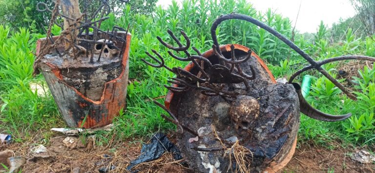 Polícia encontra restos mortais de crianças no Batuva